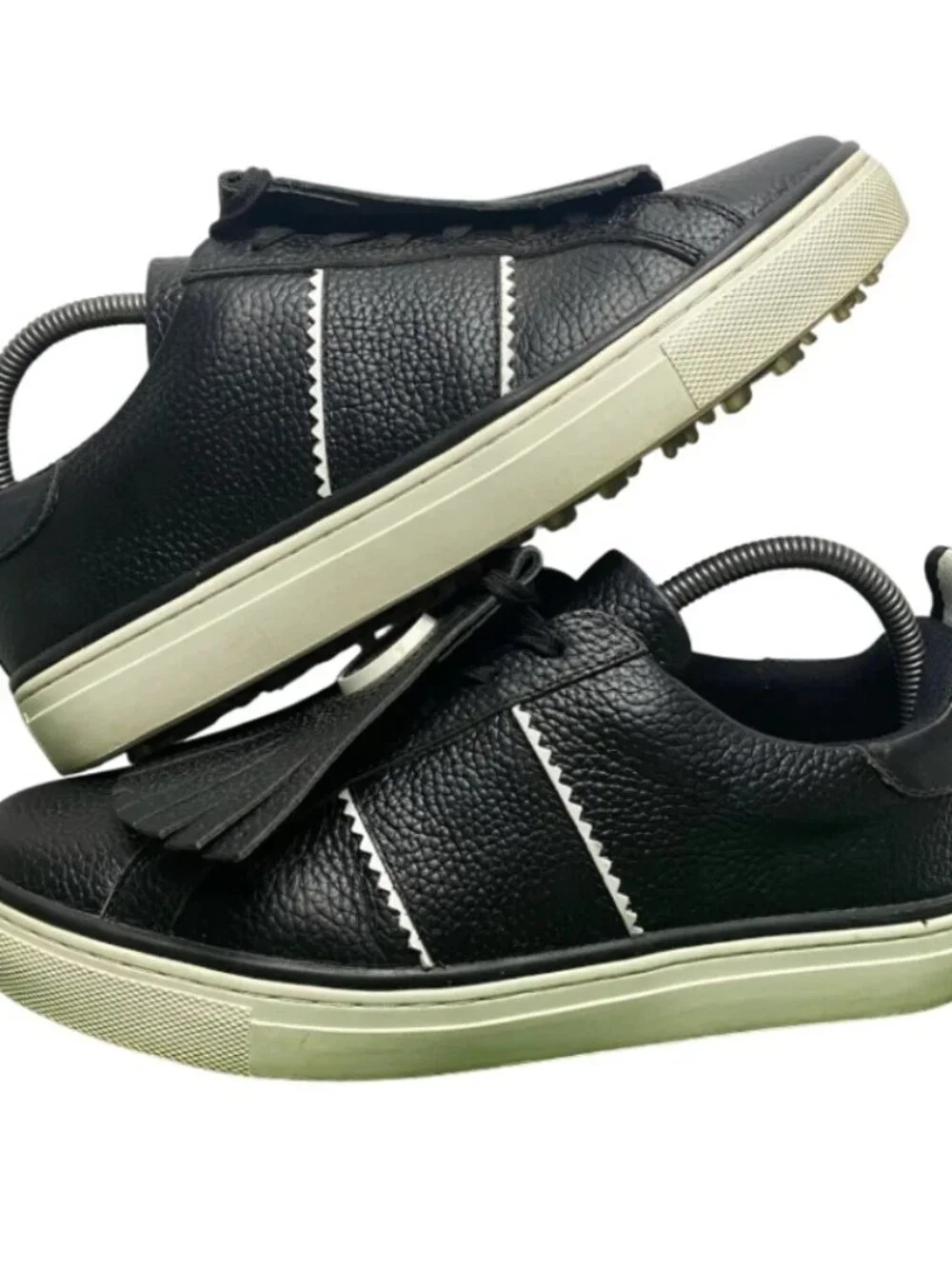 G/Fore Kiltie Disruptor Onyx Black Leather Athletic Golf Shoes Womens Size 10